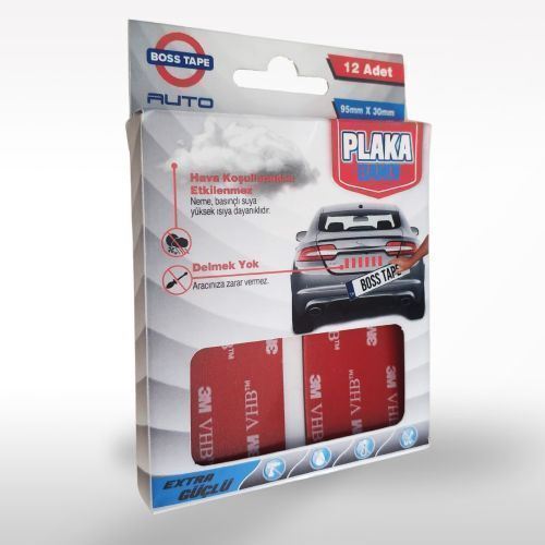 PLAKA BANDI 95 MM X 30 MM   12 Lİ